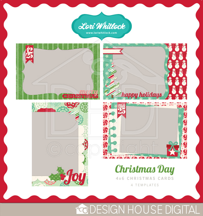 Free Digital Templates For Christmas Cards