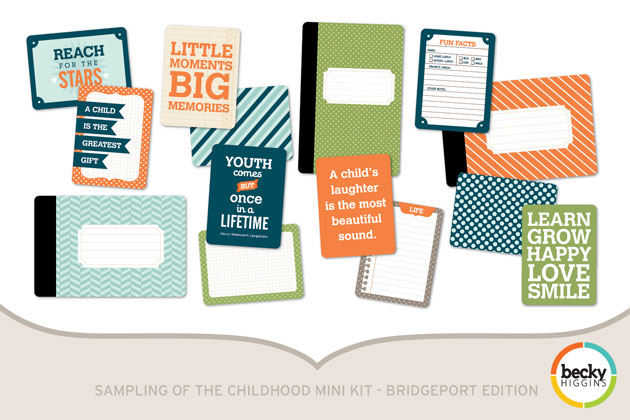 תוצאת תמונה עבור ‪Project Life Mini Kit - Childhood‬‏