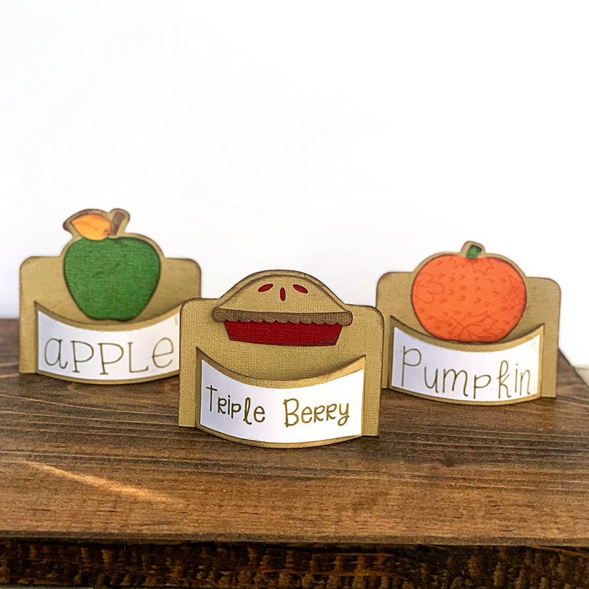 Pie Place Cards