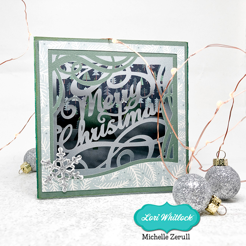 Merry Christmas Shadow Box Card – Lori Whitlock